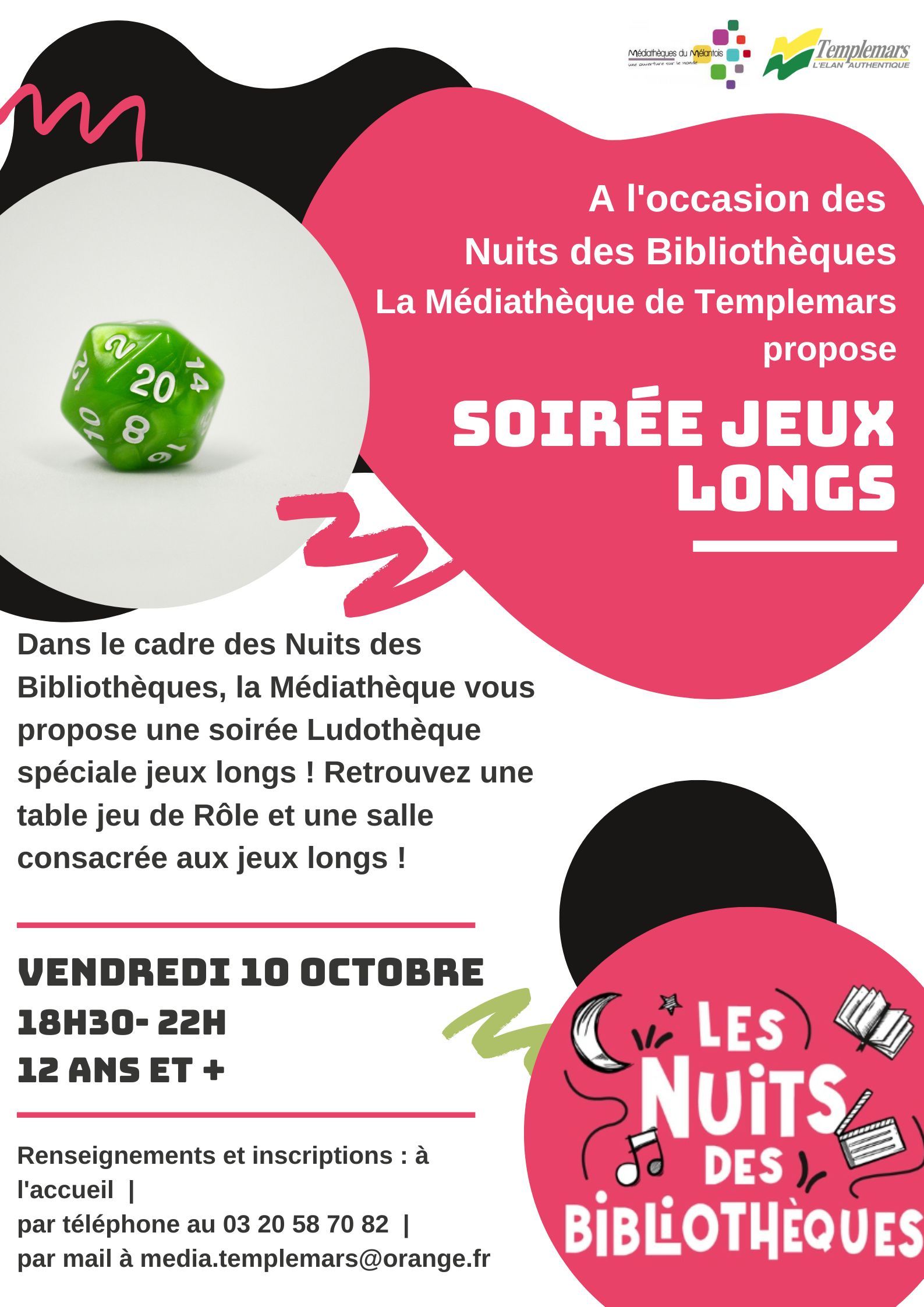 jeux longs nuit des bib